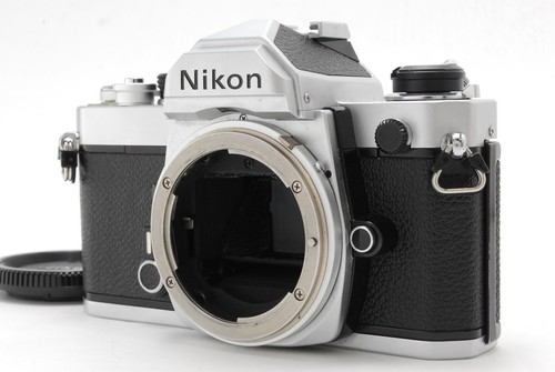 Nikon silver 35mm reflex - fm,