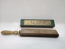 Antica Coramella in Puro cuoio  affila rasoio  barba Divus 