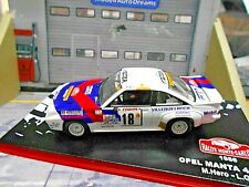 OPEL Manta B 400 Rally di Montecarlo 1986 #18 Hero Matter Mobil IXO 1:43