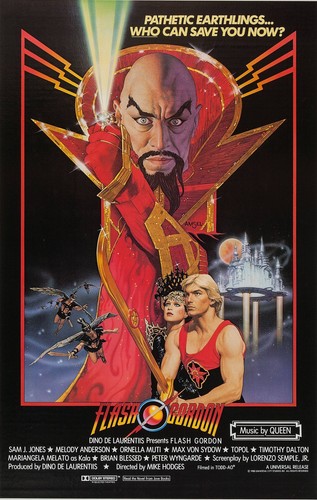Locandina film flash gordon - flash,