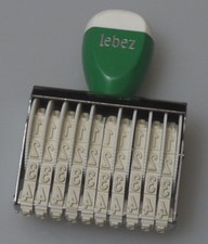 PRL) LEBEZ STAMP NUMBERS 10