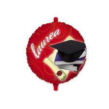 PALLONE MYLAR LAUREA 45 CM