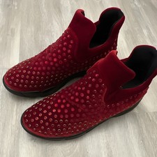 PINKO Red Velvet Studded