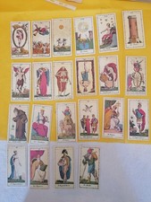 Mazzo TAROCCHI - CARTOMANZIA INDOVINO  marca SIRIO 22 carte cm 5,7 x 11