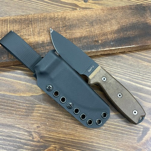Guaina kydex nera con attacco - guaina,
