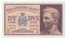 2 LEK OCCUPAZIONE ITALIANA