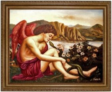 Quadro olio Evelyn De Morgan