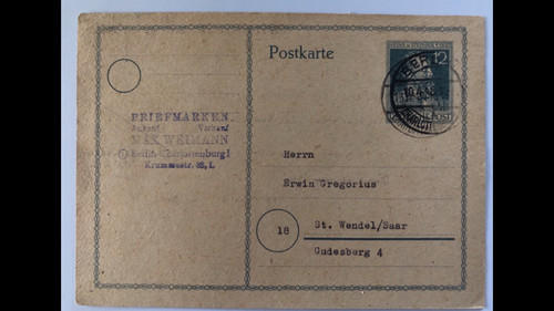 Jb1246 cartolina max weimann - jb1246:,