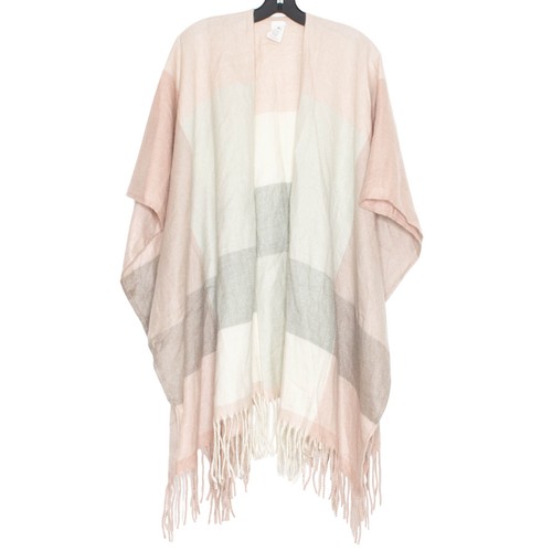 Poncho woolrich quadri con - poncho,