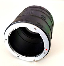 SET TUBI MACRO SONY ALPHA KIT TUBO PROLUNGA OBIETTIVO 16-50MM 18-55MM A580 A33