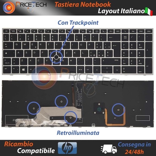 Tastiera italiana zbook - tastiera, 15