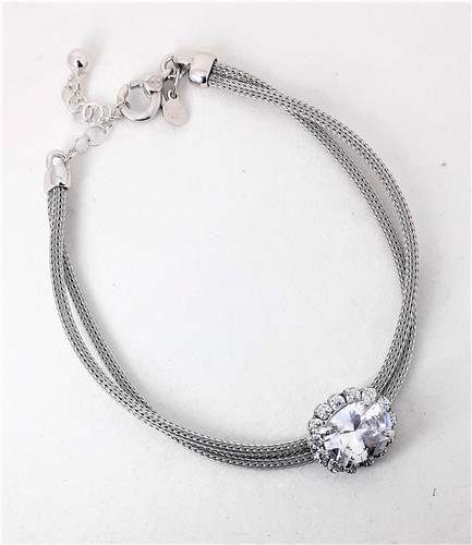 Bracciale donna argento con - bracciale,