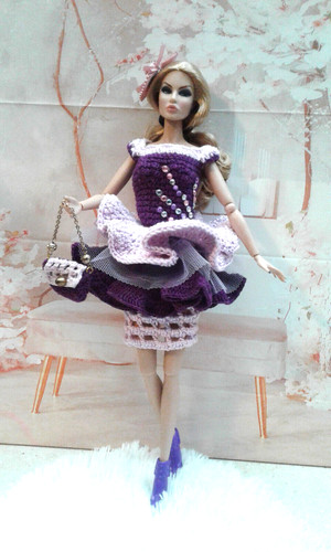 Dress for barbie vestito - dress,