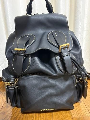 Zaino nero pelle - zaino, in