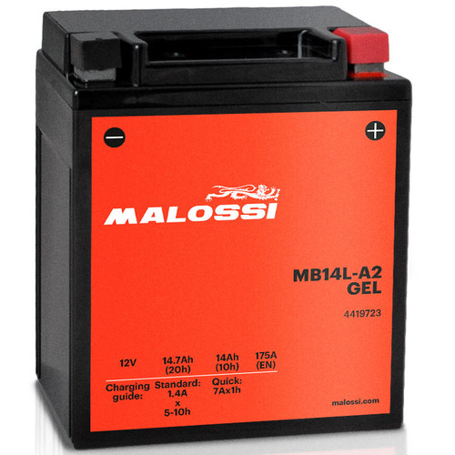 Batteria malossi gel - gel, yamaha