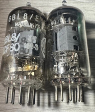 Coppia NOS abbinati ECF80 6BL8