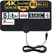 Antenna TV Interna Freeview Antenna TV Digitale 4K 1080P Antenna Finestre per IT