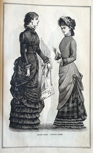 Stampa antica 1882 moda - antica,