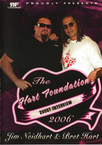 Hart foundation shoot dvd - foundation, wwe