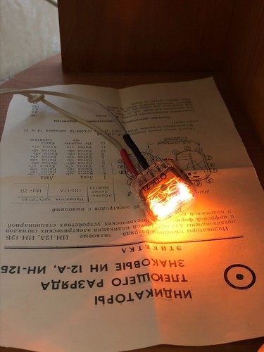 Tubo nixie 12a per - 1x, in-12a
