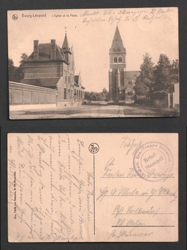 Cartolina germania field post - cartolina,