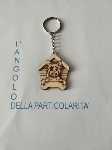 Portachiavi legno sagomato - portachiavi,