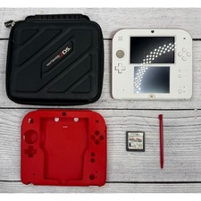 Nintendo 2DS White Red Console