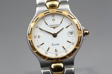 LEGGI! [Ecc+5] Orologio da donna vintage Longines Conquest L1.114.3 25 mm qua...