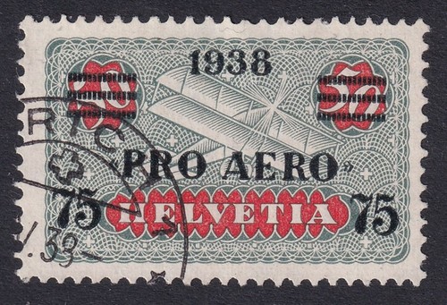 Svizzera 1938 volo speciale - svizzera,