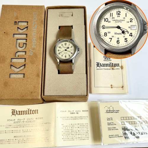 Orologio hamilton khaki 9445b - hamilton,