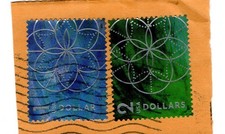 Francobollo USA 1 dollaro blu