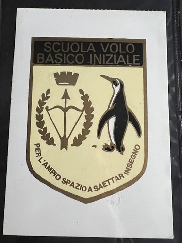 Cartolina patch aeronautica - cartolina,