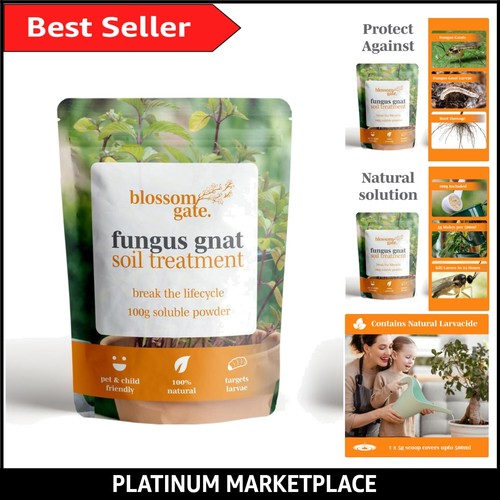 Effective fungus gnat larvae - fungus,