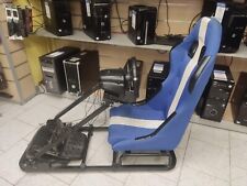 Kit Racing Seat Simulatore di guida con sedile racing e volante logitech g29
