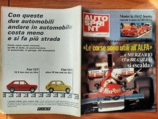 AUTOSPRINT ANNO 1974 N° 6 LE