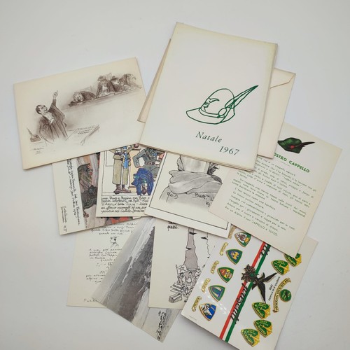 Cartoline alpini per - alpini, peppino