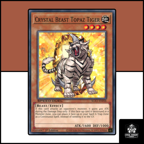 Crystal beast topaz - crystal, tiger