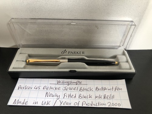 Parker deluxe jewel black - 45,