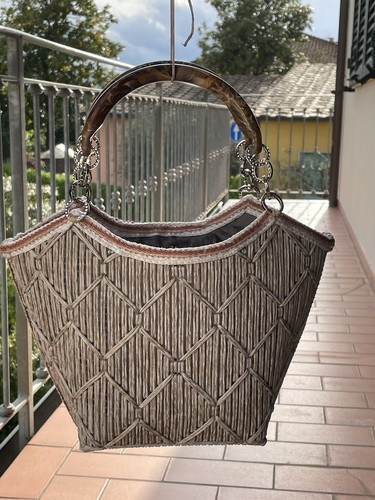 Borsa fatta mano uncinetto - fatta,
