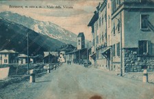 1933 BRENNERO Viale della Vittoria Bolzano RARA Cartolina 