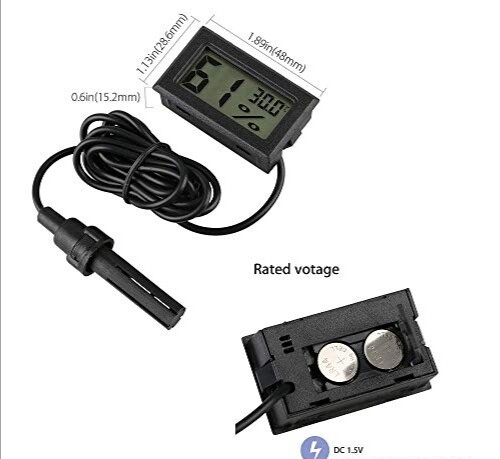 Termo igrometro con sonda - termo/igrometro, x