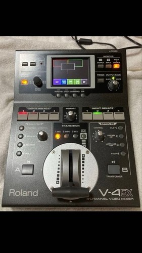 Roland 4ex mixer video 4 - roland, v-4ex