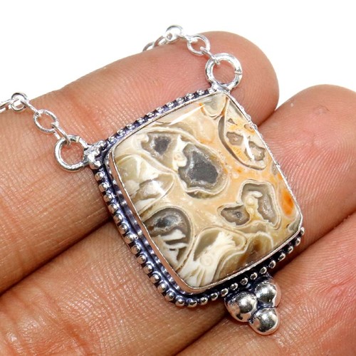 Collana fossile roccia - collana,