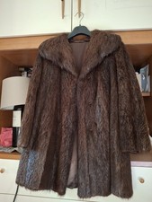 Pelliccia in castoro Made in Italy Pellicceria INFINIT ,MONTEVARCHI TAGLIA 48