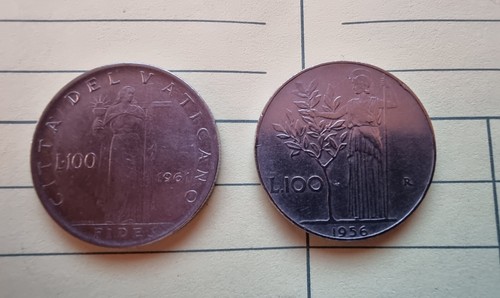 100 lire 1956 1961 - ,