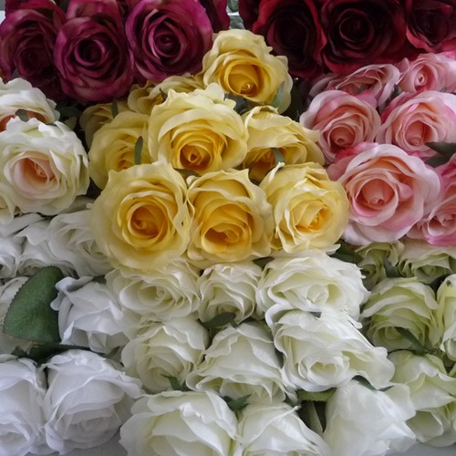 Dekoraum rose artificiale - rose,