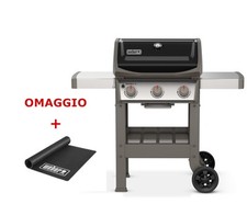 Weber barbecue a gas Spirit II E-310 Black + Omaggio tappetino Weber