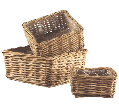 Cesto rattan quadrato - cesto,
