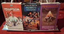 Lot Of 3 VHS Tapes Phantasm