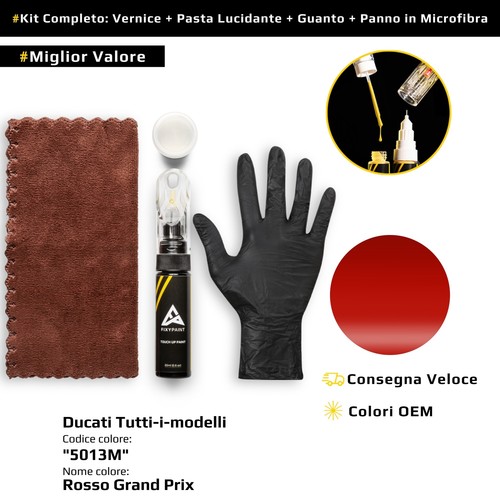 Vernice ritocco per ducati - vernice,
